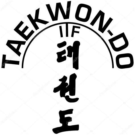 Arte Marcial Taekwondo — Vector De Stock © Splavsk 1773593