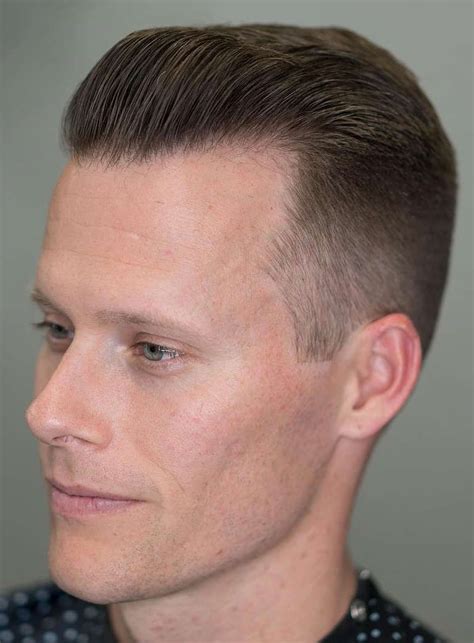 40 Slicked Back Hairstyles A Classy Style Made Simple Guide Balding Mens Hairstyles Mens