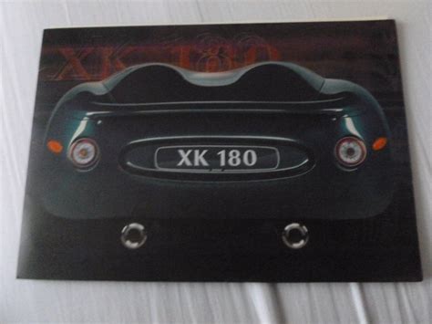 Brochurescatalogues Jaguar Xk180 Concept Car Press Kit Catawiki