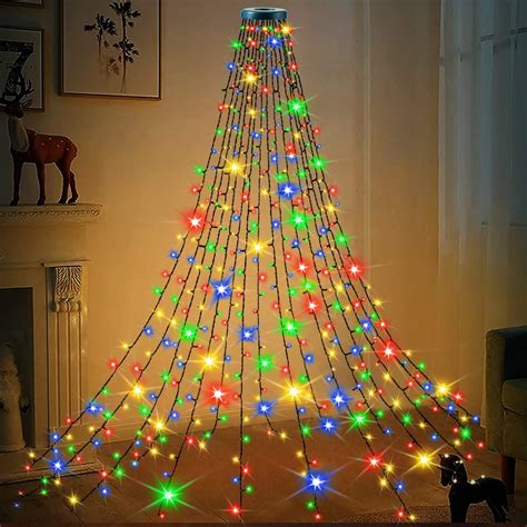 Guirlande Lumineuse Leds Pour Sapin De No L M X Exterieur