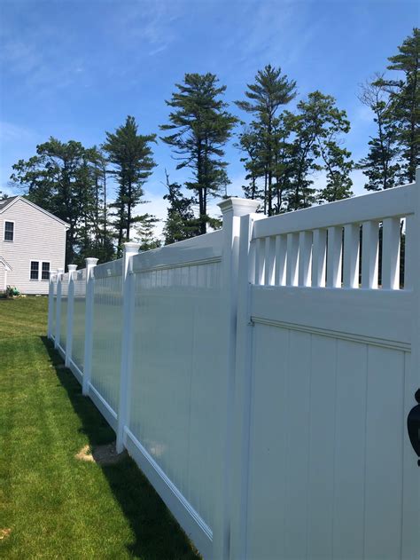 Dogwood Haven Vinyl Privacy Fence With Juniper Gates In Kingston Abs