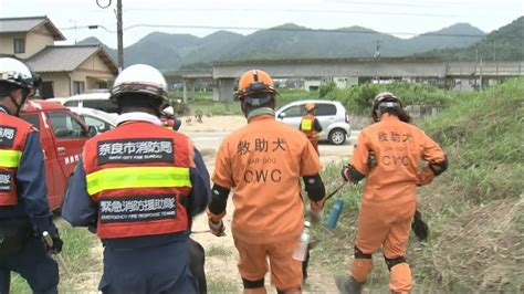 いまだ多くの不明者 懸命の捜索続く岡山の死者は57人に（11日18時現在） Youtube