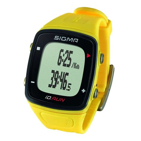 Sigma Zegarek sportowy z GPS iD RUN żółty 24810 Sigma Sport Sklep