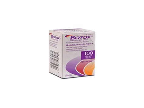 BOTOX 1Vials [100 UNITS / Vial] - Sterile BOTOX 100 UNITS - Pharma ...