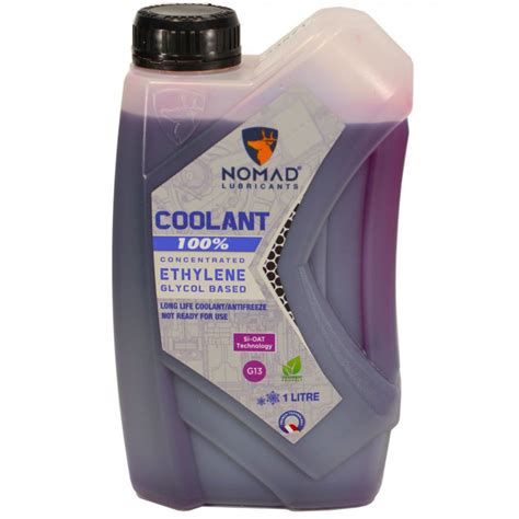 Охлаждающая жидкость NOMAD концентрат G13 1 л. купить для мотоцикла ...
