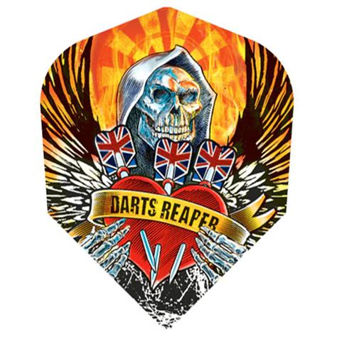 Harrows Quadro Darts Reaper Dart Flights Shape