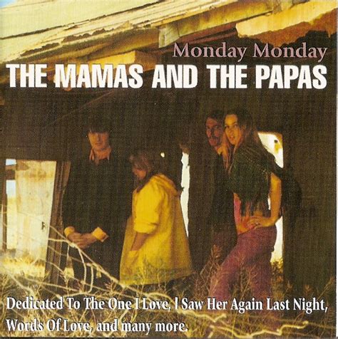 The Mamas And The Papas Monday Monday 1995 Cd Discogs