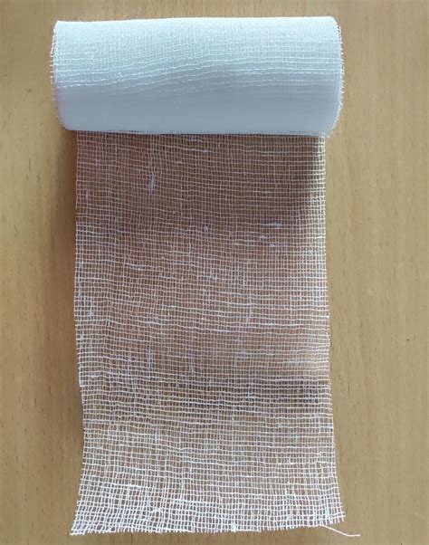 White Short Stretch Compression Cotton Gauze Roll Bandage Size 2 5