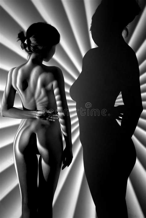 Nude Woman Artistic Black And White Photo Stock Photo Image Of Erotic