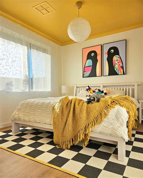 See How A Plain Bedroom Transforms With Bold Color In A Surprising Spot