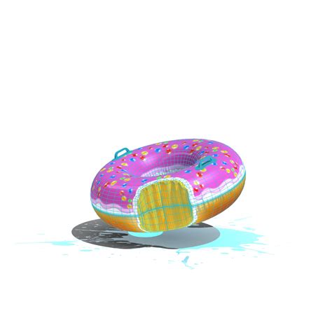 Пончик надувной 3D Модель $29 - .lwo .obj .max .c4d - Free3D