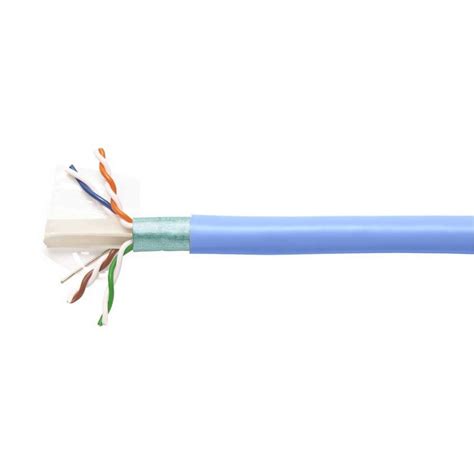 Cable Cat A Cmr F Utp Prs Awg Color Azul Telnet