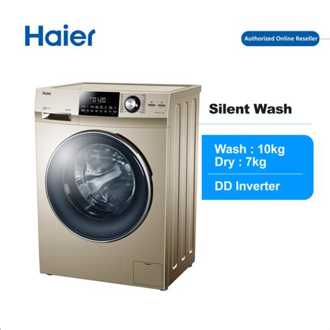 Haier 10kg Front Load Series Washing Machine HWD100 FD756DD Lazada