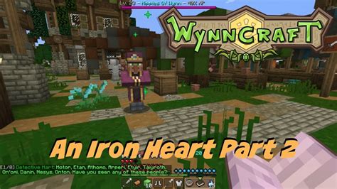 Wynncraft Gavel An Iron Heart Part Quest Guide Youtube