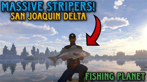 Fishing Planet Catching Monster Stripers At San Joaquin Delta YouTube