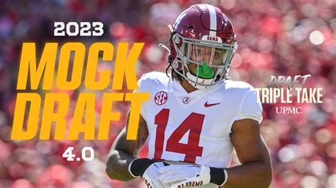 WATCH 2023 NFL Draft Triple Take Final Mock Draft