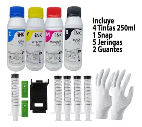 Kit Para Recargar Cartuchos Ref Xl Mercadolibre