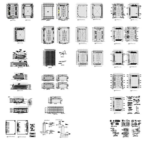 EVENT'S CENTER - CAD Files, DWG files, Plans and Details