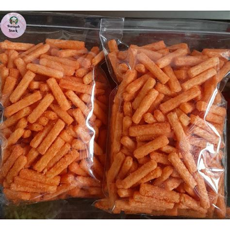 Jual STICK JAGUNG BALADO 200GR JAGUAR STICK SNACK KILOAN Shopee