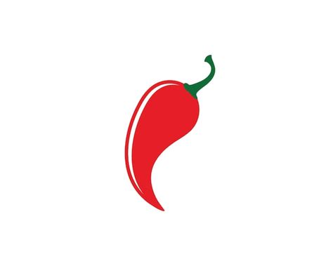 Premium Vector Red Hot Natural Chili Icon