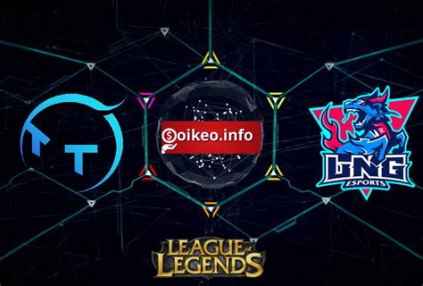 K O Thundertalk Gaming Vs Lng Esports League Of Legends League Of