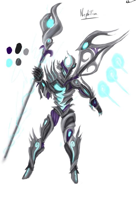 Nephilim: The half void angel Warframe (concept) : r/Warframe