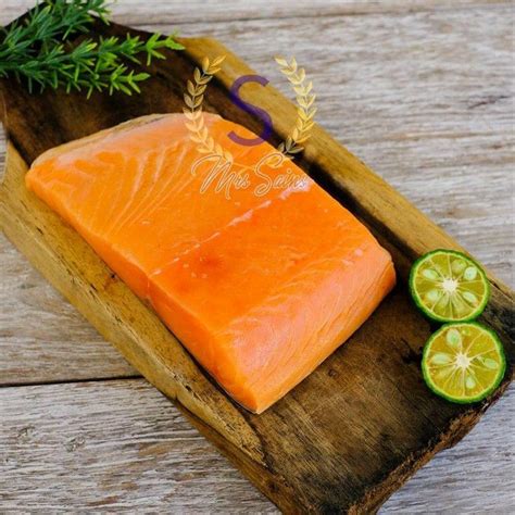 Jual Salmon Fillet Fresh Frozen Ikan Salmon Segar Cooking Grade Kg