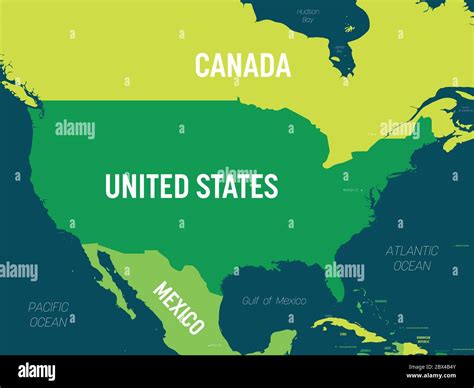 United States Map And Oceans – States Map Of The Us