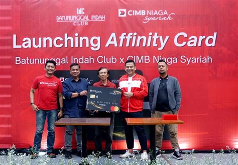 Cimb Niaga Syariah Dan Batununggal Group Luncurkan Affinity Card