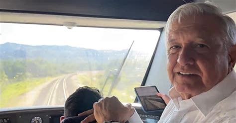 Tren Maya AMLO Presume Cruce Del Puente De Boca Del Cerro Para Llegar