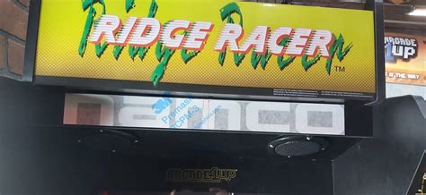 Arcade 1up Ridge Racer Namco Decal Etsy