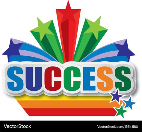 Success design Royalty Free Vector Image - VectorStock