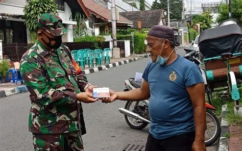 KODIM 0734 KOTA YOGYAKARTA TAK PUTUS PEDULI BABINSA TERHADAP