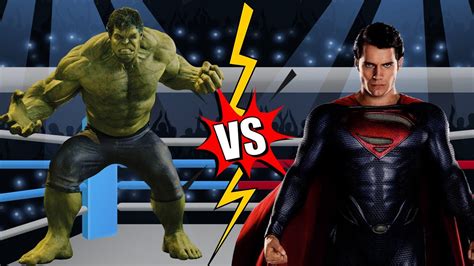 SUPERMAN VS HULK DUEL PANA LA MOARTE YouTube