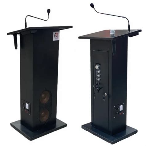 Metal Audio Podium with Gooseneck Mic, For Colleges at Rs 35000 in Zirakpur