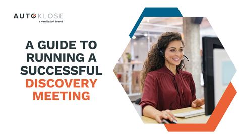 A Guide To Running A Successful Discovery Meeting