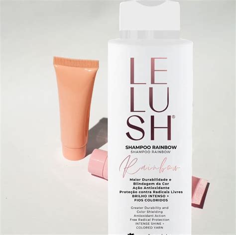 Shampoo Cabelos Coloridos Rainbow LELUSH 300mL