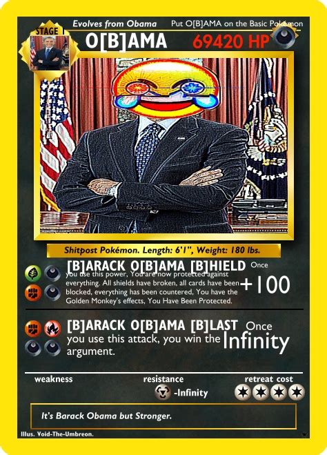 [B]ARACK O[B]AMA CARD Blank Template - Imgflip