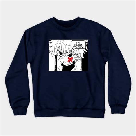 Killua Zoldyck Manga Hunter X Hunter Crewneck Sweatshirt Hunter X