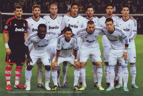 Real Madrid Team Group In 2012 13 Real Madrid 2014 Fotos De Fútbol