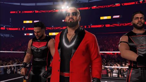 WWE 2K24 THE NEW BLOODLINE M F T ENTRANCE SOLO SIKOA W TAMA TONGA