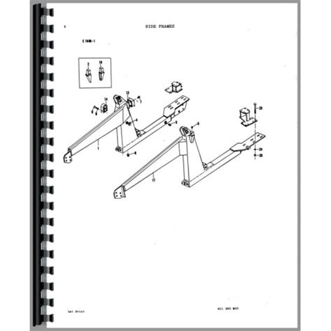 Massey Ferguson 135 Loader Attachment Parts Manual