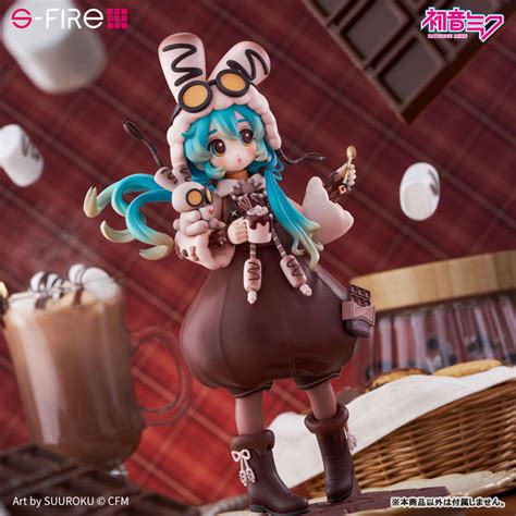 S FIRE Hatsune Miku Marshmallow Hot Cocoa Figure