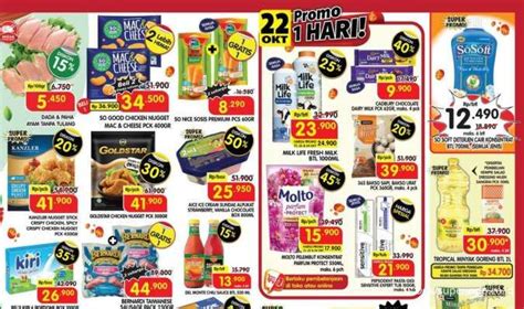 Promo Superindo Weekday 22 Oktober 2024 Molto Diskon 45 Hanya Hari Ini