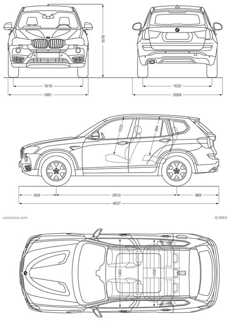 Bmw X3 2012 Dimensions Bmw X3 F25 Specs And Photos 2010 2011 2012