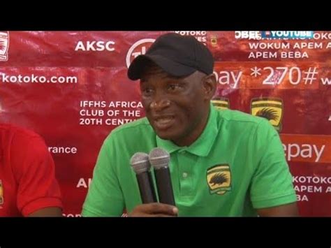 Asante Kotoko Coach Ogum Interview Why Ansu Plays Free Kicks Will He