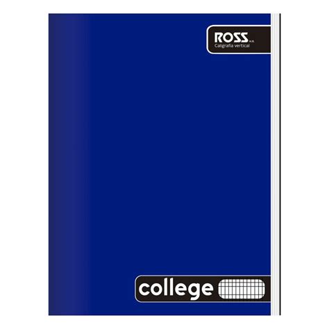 Cuaderno College Ross Liso Caligraf A Vertical Hojas