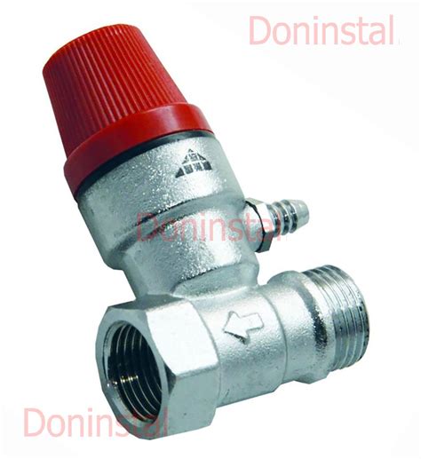 Предохранительный клапан 6 бар (600 кПа) - 1/2" на газовый котел ...