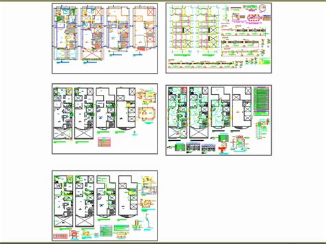 Habita O Multifamiliar Em Autocad Baixar Cad Mb Bibliocad