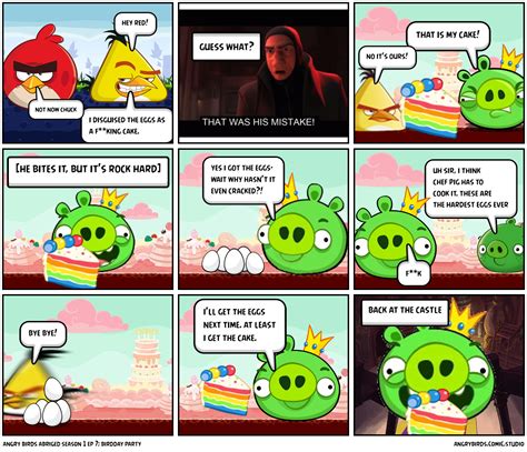 Angry Birds Abriged Full Series Comic Studio